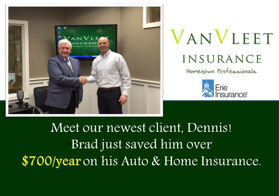 Meet Brad’s Newest Client, Dennis!