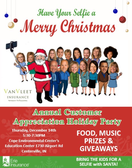 SAVE THE DATE- CUSTOMER APPRECIATION HOLIDAY PARTY
