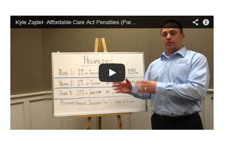 Kyle Zajdel Explains Affordable Care Act Penalties