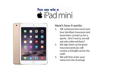 You can win an iPad mini!
