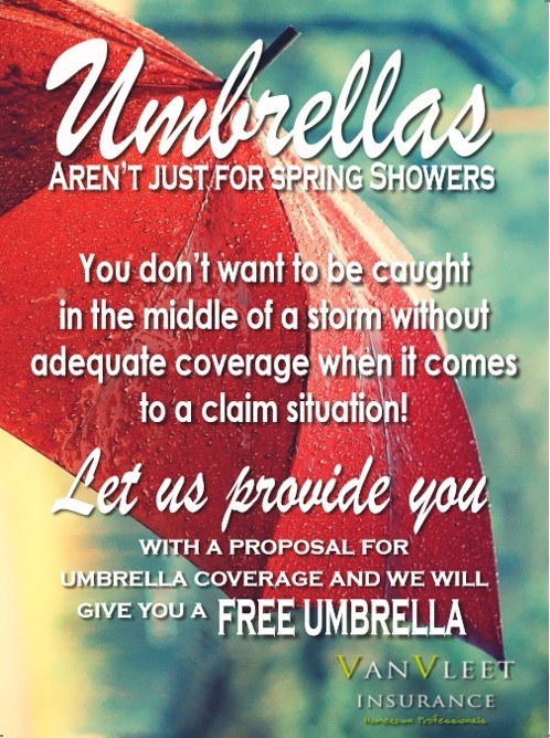 Umbrellas Aren’t Just For Spring Showers