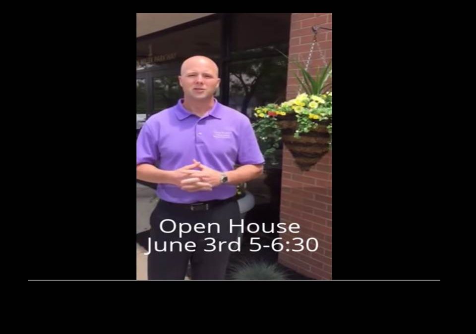 Open House – June 3rd